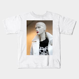 Mannequin in White Kids T-Shirt